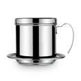 thumbnail image 2 of Stainless Steel Vietnamese Coffee Drip Filter Maker, Mocha Pot for Home, Office, Coffe  Shop, 2 of 7