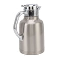 thumbnail image 4 of Théière Et Cafetière Thermique En Acier Inoxydable 304, Pot De Bienvenue Isolé Pour le Service D'hôtel Et De Restaurant(Argent), 4 of 14