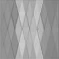 thumbnail image 1 of Ahgly Company Tapis d'Intérieur Lavable en Machine Carré Gris Transitionnel, 7 Pieds Carré, 1 of 7