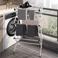 thumbnail image 5 of StarNight - Foldable Vertical Laundry Drying Rack, 23.6" x 13.75" x 41.3", White, 5 of 5
