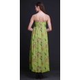 thumbnail image 3 of Bimba Robe Longue Maxi à Bretelles Spaghetti Ajustables Imprimée d'Oiseaux, Tenue de Plage d'Été - Très Petit, 3 of 5