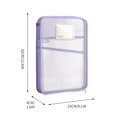 thumbnail image 3 of Sac de Rangement Transparent TIMIFIS Étudiant A4 Sac pour Livres et Dossiers Sac de Classification en Maille Sac de Rangement pour Devoirs Sac Transparent à Main pour Copies d'Examen Sac de Rangement pour Tutorat, 3 of 3