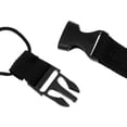 thumbnail image 3 of jinwen Rod Pole Leash Lanyard Coiled Cord Tether for Kayaking Paddle Leash Black, 3 of 7