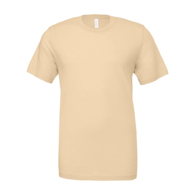 Bella Canvas Men`s 3001c, 4XL, Soft Cream