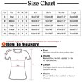 thumbnail image 3 of Dadaria Hauts Femme Chemise Orange Manches Courtes T-Shirt Col Rond Été Chandail Blouses 2TG, 3 of 5