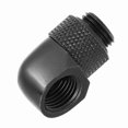 thumbnail image 1 of Elbow Barb Barb Fitting, with Hidden Silicone Ring 90 Degrees Rotating G1/4 Thread Tow-touch Fitting, for Soft Tubes Hard Tubes, 1 of 7