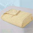 thumbnail image 4 of 79x91 inch Cotton Air Conditioning Quilt Thin Blankets Cool Weighted Blankets for Hot Sleepers Best Comforters for Hot Sleepers Cooling Comforter Duvet Insert Perfect for Couch, Bed, Sofa, Chair, 4 of 7