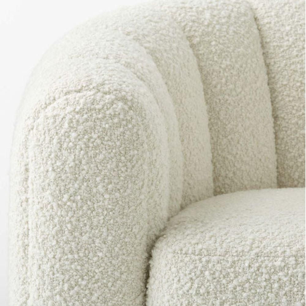 Fauteuil Bibi II (tissu boucle)