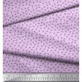 thumbnail image 2 of Soimoi Poly Georgette Fabric Triangle & Saxophone Musical Instrument Printed Craft Fabric by The Yard 52 Inch Wide, 2 of 3