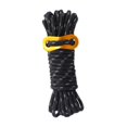 thumbnail image 1 of Cordon de Tente guyline Réfléchissant 13 Pi avec Ajusteur en Aluminium Corde de Camping pour la Randonnée - Noir, 1 of 8