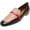 Black / Nude / Red, variant on Malone Souliers Women's Jane Nappa Flat Black / Nude Red Ankle-High Leather Shoe - 7.5M