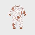 thumbnail image 4 of PatPat Christmas Family Matching Letter and Gingerbread Man Print Long-sleeve Pajamas Sets (Flame Resistant), 4 of 9