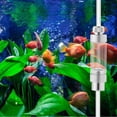 thumbnail image 2 of QualitChoice CO2 Meter Bubble Counter for Aquarium Non-return CO2 Regulator Aluminum Alloy silver 8cm 1Set, 2 of 6