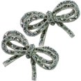 thumbnail image 4 of 1 Pair Wedding Rhinestone Shoe Clip Crystal Bow Shoe Buckle for Wedding Prom Banquet, 4 of 7
