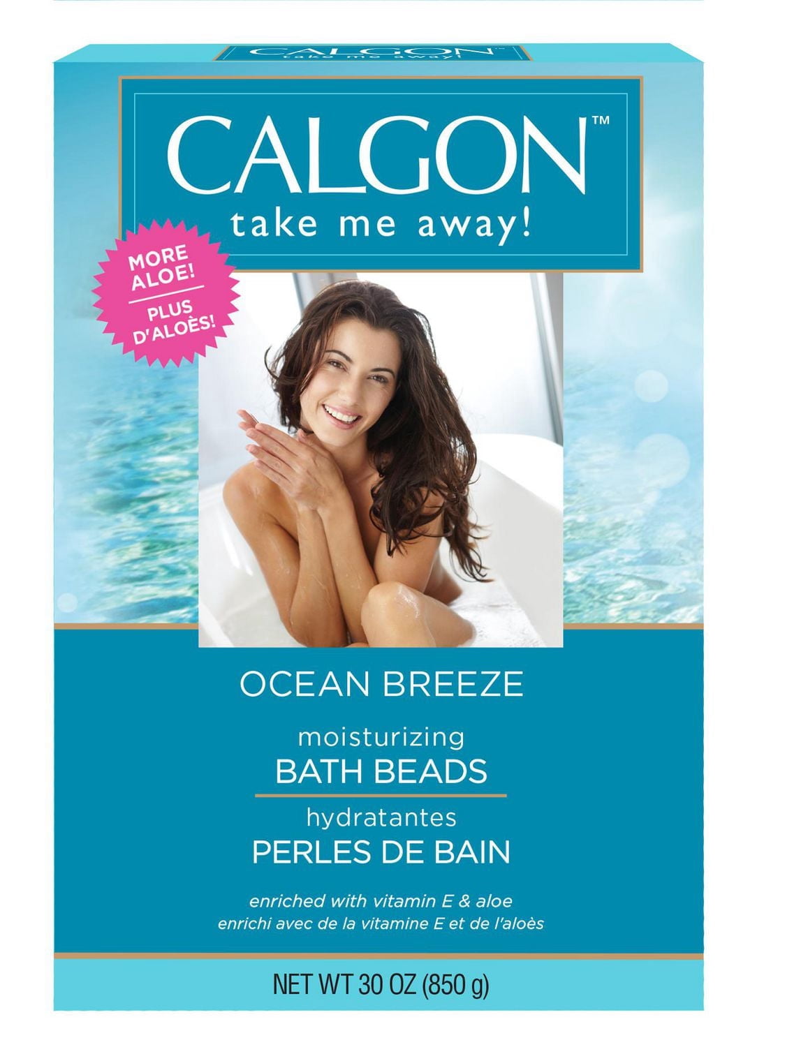 Calgon Take Me Away! Ultra Moisturizing Ocean Breeze Bath Beads