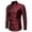 Wine, variant on TIMIFIS Men's Dress Shirts Solid Long Sleeve Stretch Wrinkle-Free Formal Shirt Business Casual Button Down Shirts-Purple - Fall