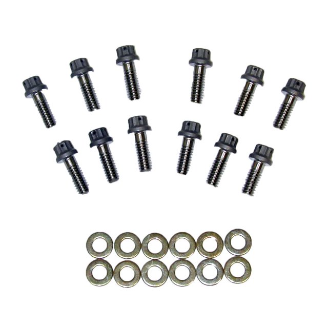 Wilwood Vis de Rotor de Frein 230-8008; Filetage 1/4 Pouce-20; Longueur 3/4 Pouce; Ensemble de 12