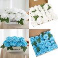 thumbnail image 3 of CAROOTU 25pcs Flower Foam Rose Roses Flower Heads with Stem for DIY Wedding Bouquets, 3 of 5