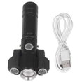thumbnail image 2 of Lampe de Poche Extérieure, Torche de Cyclisme A Conduit la Charge USB pour la Recherche, 2 of 8
