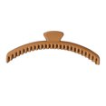 thumbnail image 4 of CSChome Hair Claw Shape Hair Claw Non-Slip Crossing Solid Color Decorative Tight Frosted Large Hair Clamp Styling Tool Hair Claw, 4 of 7