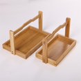 thumbnail image 2 of GROWTH TANK Support de Rangement Alimentaire Plateau de Service en Bois pour Table à Manger Salon Cuisine m m, 2 of 9