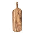 thumbnail image 1 of Classification de Produits Plateaux de Cuisson et Plateaux - Planche à Découper en Bois avec Poignée pour Charcuterie, Fromage et Service Plateau Double pour Steak Usage Extérieur/restaurant 1 Pce, 1 of 4