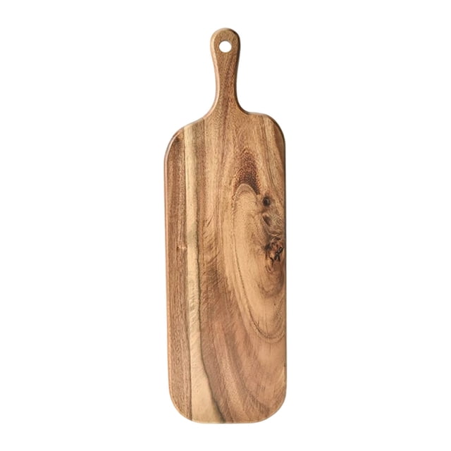 Classification de Produits Plateaux de Cuisson et Plateaux - Planche à Découper en Bois avec Poignée pour Charcuterie, Fromage et Service Plateau Double pour Steak Usage Extérieur/restaurant 1 Pce