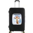 thumbnail image 1 of Animal Series Printed Pattern Travel Essentials Bag with 18-32 Inch Capacity Travel Accessories Trolley Case Protective Cover 8animal 044 L, 1 of 6