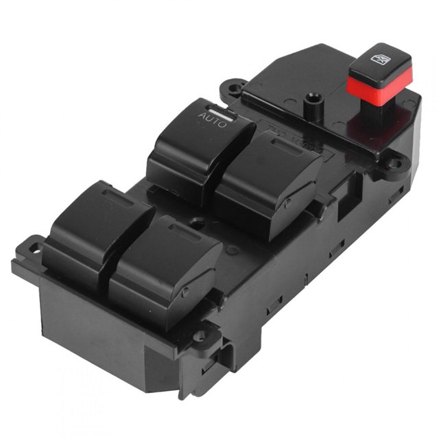 Interrupteur de Commande Principal de Fenêtre Électrique Adapté à Honda City Fit 2009-2011 35750-TM0-F01
