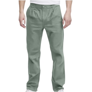 Cameland Pantalon Habillé pour Homme Léger Décontracté Jambe Droite Pantalon Habillé Ample Confortable Loisirs Affaires