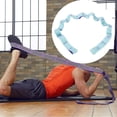 thumbnail image 4 of S SERENABLE Pull Strap Fitness Exercise Ballet Stretching Band Loop Purple_11 Loops 11 Loops violet, 4 of 8