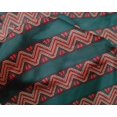 thumbnail image 4 of oneOone Silk Tabby Fabric Floral & Chevron Block Printed Craft Fabric BTY 42 Inch Wide, 4 of 4
