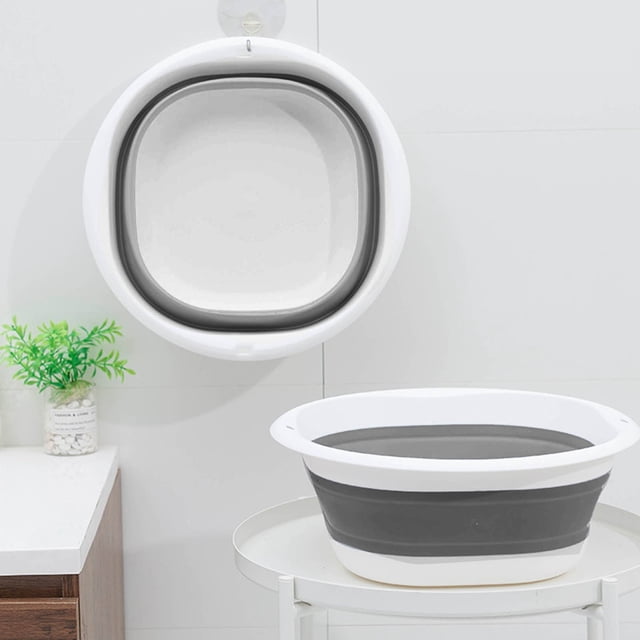 Sales Today Clearance! Multipurpose Foldable Washbasin, Lightweight Portable Basin for Camping, RV & Travel, Collapsible Sink for Kitchen, Laundry, and Outdoor Use Deals of The Day Clearance!