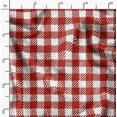thumbnail image 2 of Soimoi Georgette Viscose Fabric Gingham Check Printed Fabric 1 Yard 42 Inch Wide, 2 of 5