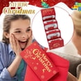 thumbnail image 4 of Gift Cards Christmas Christmas Red Envelope 6 Card Christmas Surprise Party Red Envelope Money Box - Holiday Gift Storage Christmas Gift Card Birthday, 4 of 9