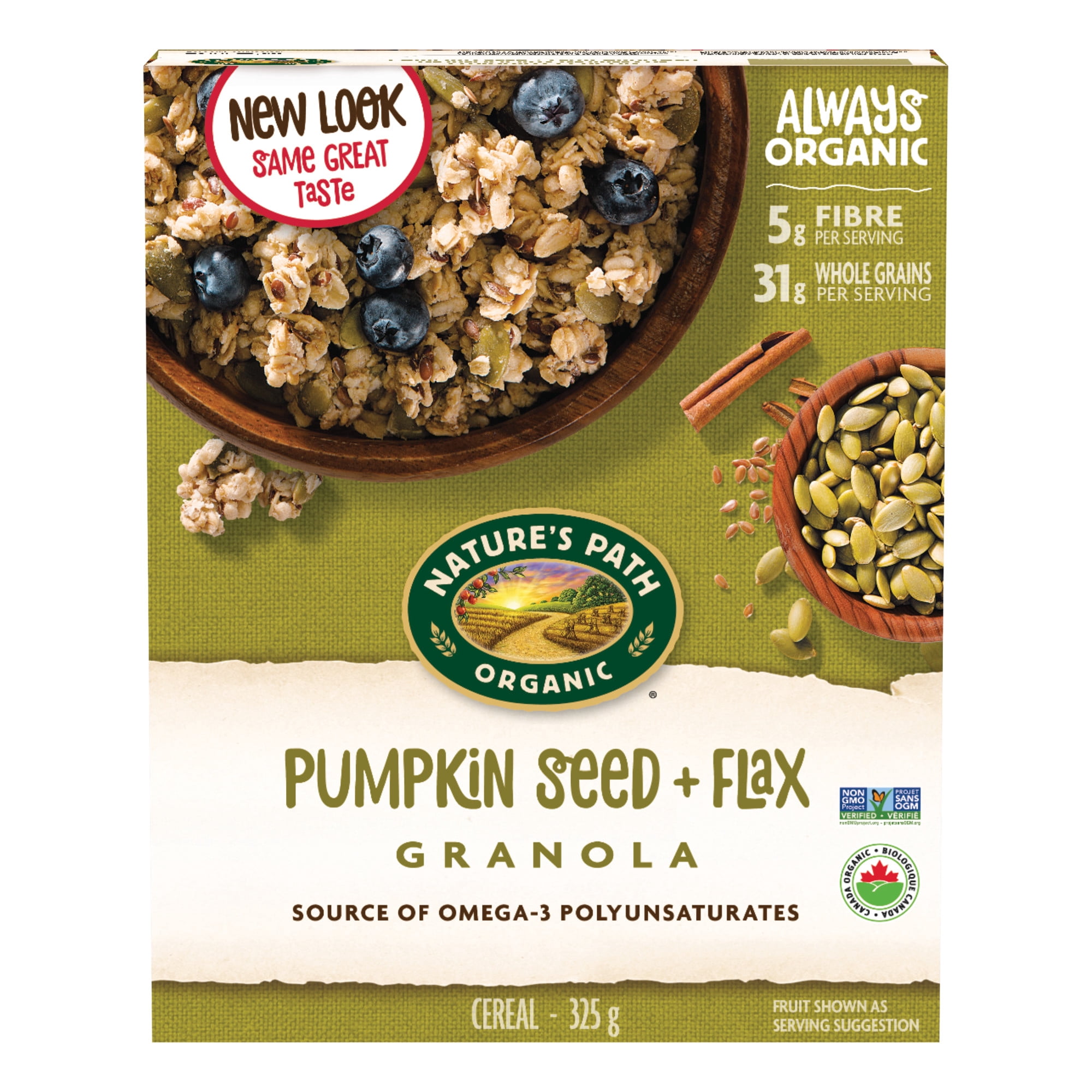 Nature's Path Organic Flax Plus Pumpkin Flax Granola