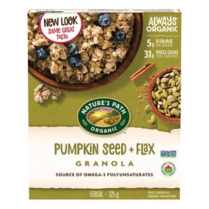 Nature's Path Organic Flax Plus Lin de citrouille Granola