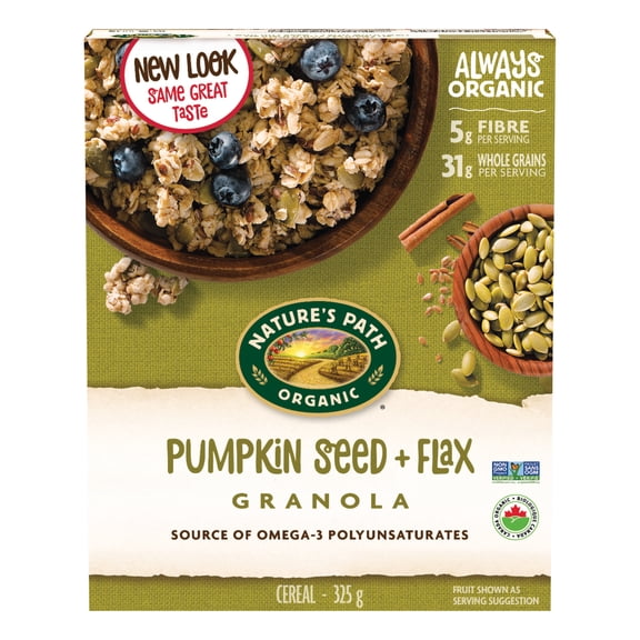 Nature's Path Granola de Lin enrichis à la citrouille Biologique