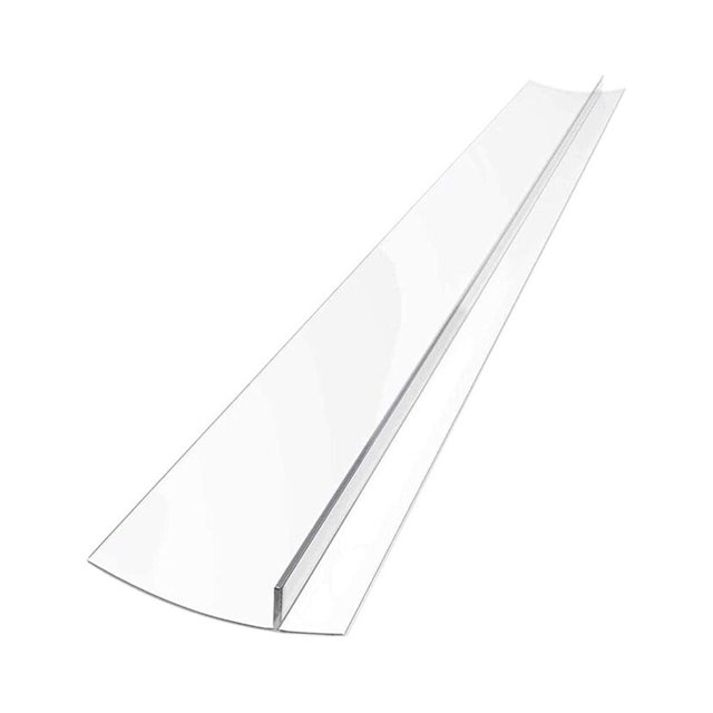 Stove Counter Cover Silicone Cooktop Crack Sealed Strip Protector; Kitchen Stovetop Heat Resistant Kitchen Stovetop Protector, Clear, 2Pcs, 21inch