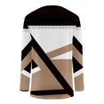 thumbnail image 5 of FAIWAD Women's Long Sleeve Tunic Tops Round Neck Color Block Plus Size Comfy Pullover Tops, 5 of 5