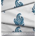 thumbnail image 2 of Soimoi Rayon Fabric Floral & Paisley Block Print Fabric by The Yard 42 Inch Wide, 2 of 3