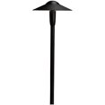 thumbnail image 1 of Kichler Lighting 15810BKT27R Dome 2700K LED Path Light, Textured Black, 1 of 2
