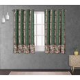 thumbnail image 2 of Soimoi Polyester Crepe Fabric Leaves & Rose Panel Print Sewing Fabric Yard 42 Inch Wide, 2 of 5