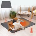 thumbnail image 1 of Self Warming Pet Mat for Cats Dogs, Usavan Extra Warm Self Heating Pet Bed Pad, Non-Slip Machine Washable Portable Pet Mat for Indoor Outdoor Use Crate Furniture, 1 of 7