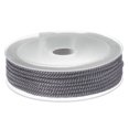 thumbnail image 1 of Unique Bargains Twisted Nylon Twine Thread Beading Cord 3mm 7M/23 Feet Extra Strong Braided Nylon String, Grey, 1 of 6