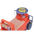 thumbnail image 4 of Bluey Licensed Interactive Ride-On Push Car for Boys and Girls, Foot-to-Floor, Ages 1-3, Orange, 4 of 6