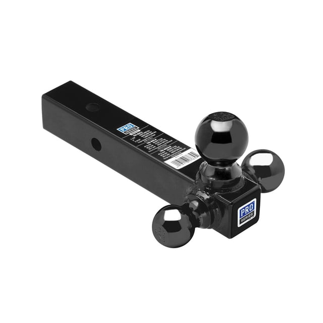 Pro Series Hitch Trailer Hitch Ball Mount 80425 Class III; Fits 2 Inch Receiver; Non-Swivel; Non-Extendable; 8 Inch Hollow Shank; Steel