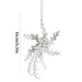 thumbnail image 1 of Yhmxh Home Decor Christmas Decorations Christmas Deer Snowflakes Christmas Tree Ornaments Pendants Advanced Scene Decoration Welcome Home Decorations Spring Decor, 1 of 6