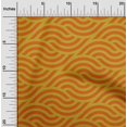 thumbnail image 2 of oneOone Velvet Orange Fabric Abstract Dress Material Fabric Print Fabric By The Yard 58 Inch Wide, 2 of 4
