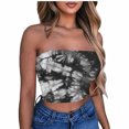 thumbnail image 2 of Tube Tops, Womens Printed Strapless Yoga Exercise Chest Wrap Pullover, 2 of 4